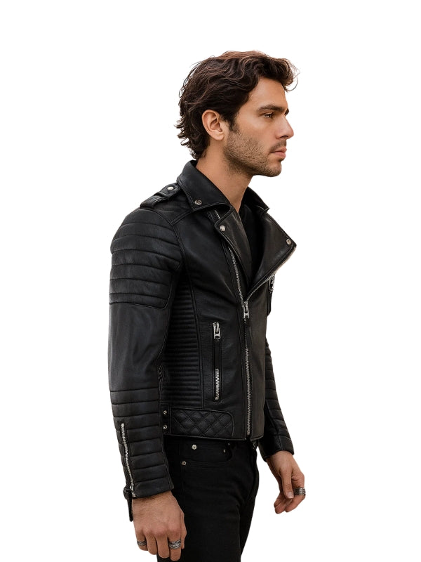 Moto Embrace Urban Edge Leather Jacket