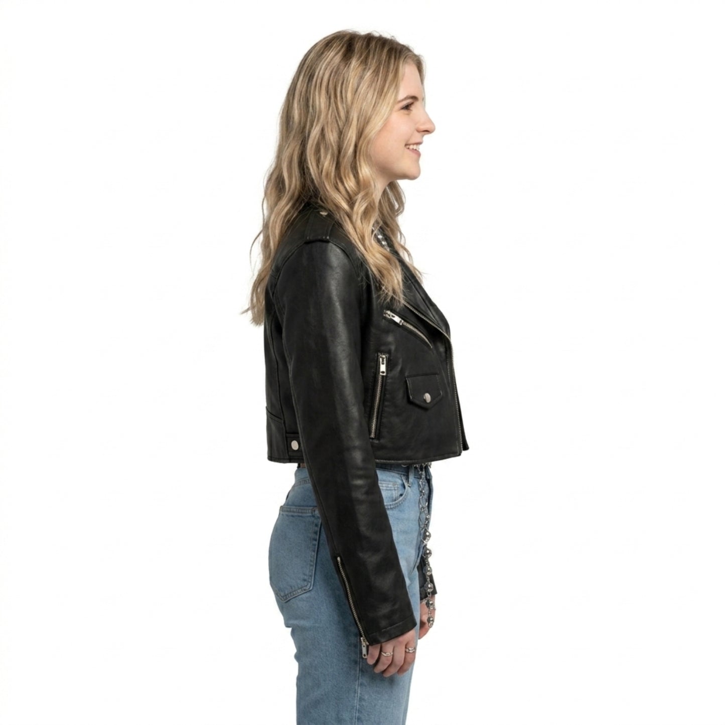 Movie Elevator Game Madison MacIsaac famous Black Jacket