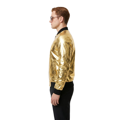Movie Rocketman Elton John Gold Jacket