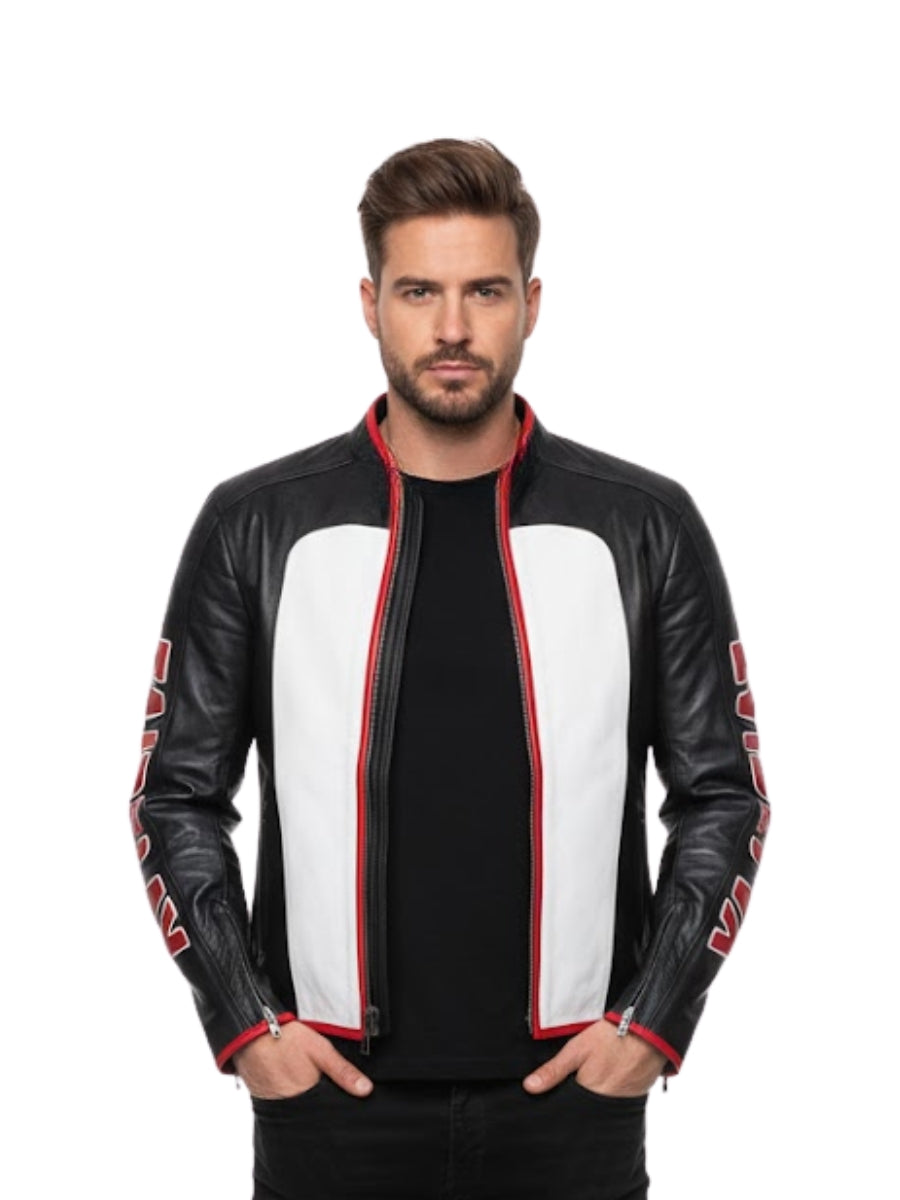 Mr Terrific Fair Play Leather Jacket