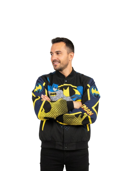 NWT Vintage JH Design Batman Racing Jacket