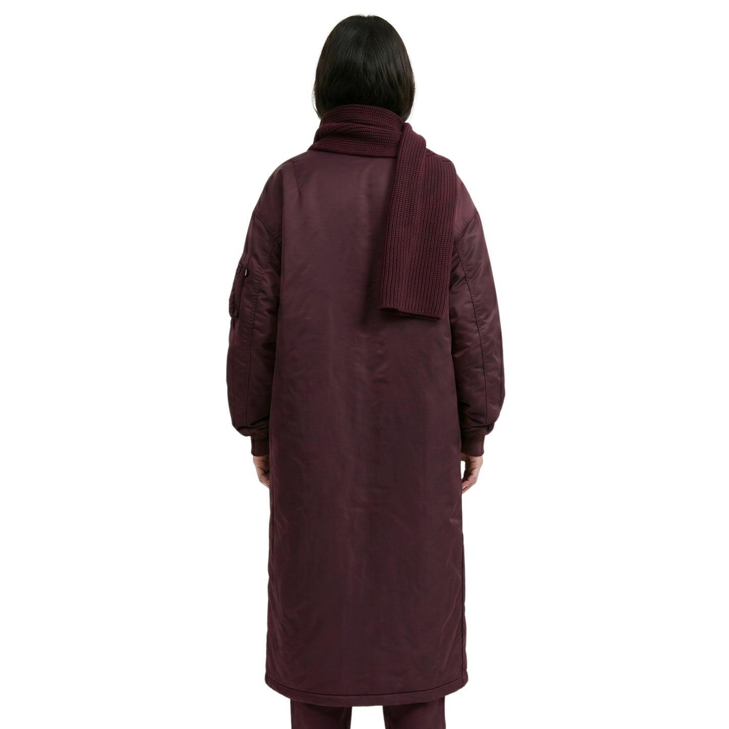 NYC 2026 Anne Hathaway Longline Bomber Coat