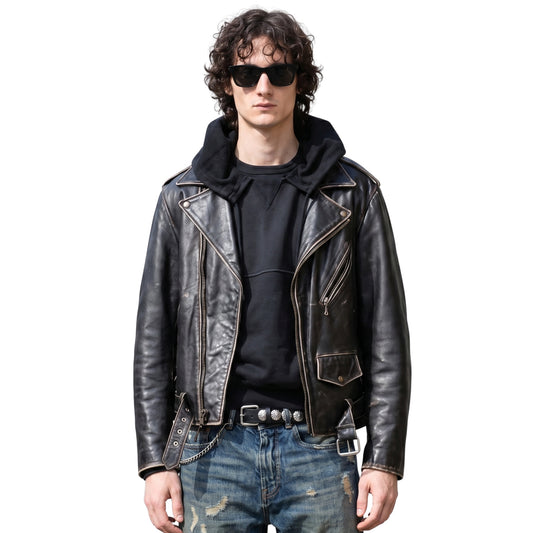NYC 2026 Sombr Leather Jacket