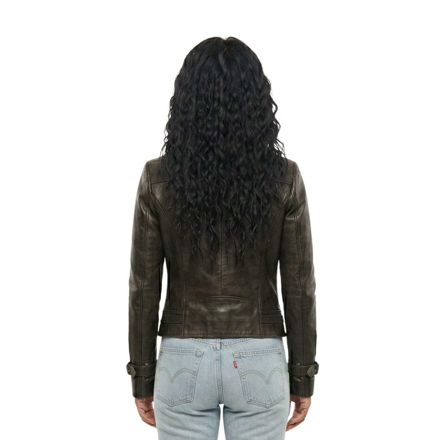NYC Fashion Emma Grede Celebrity Leather Jacket