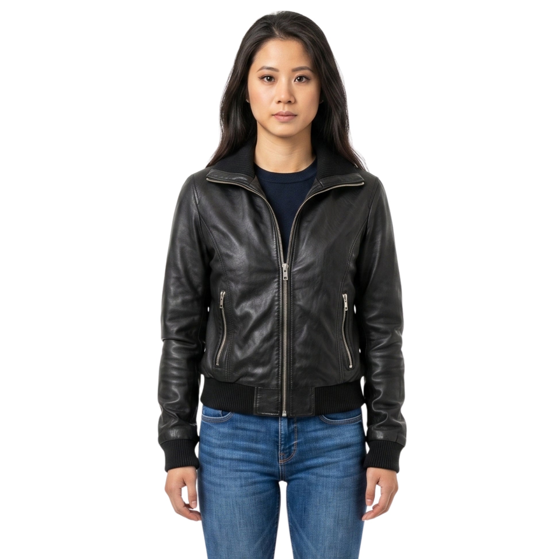 Nancy Drew George Fan Black Bomber Jacket 