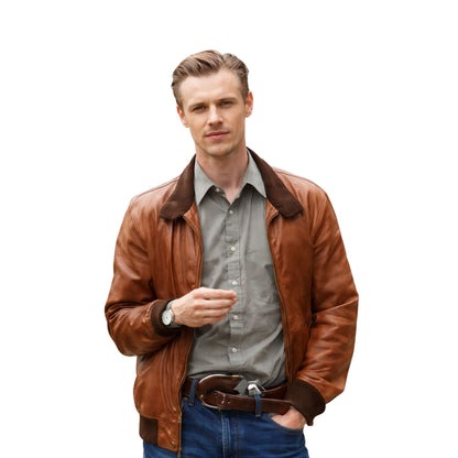 Narcos Boyd Holbrook Leather Jacket
