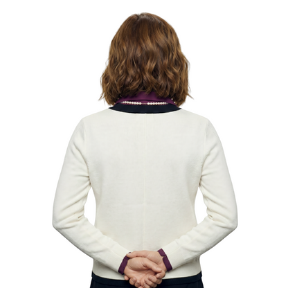 Nikki DeLoach White Cardigan Jacket Buy