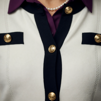 Nikki DeLoach White Cardigan Jacket Buy Now