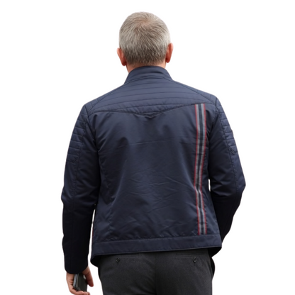 No Time To Die Daniel Craig James Bond Blue Cotton Jacket sale Live
