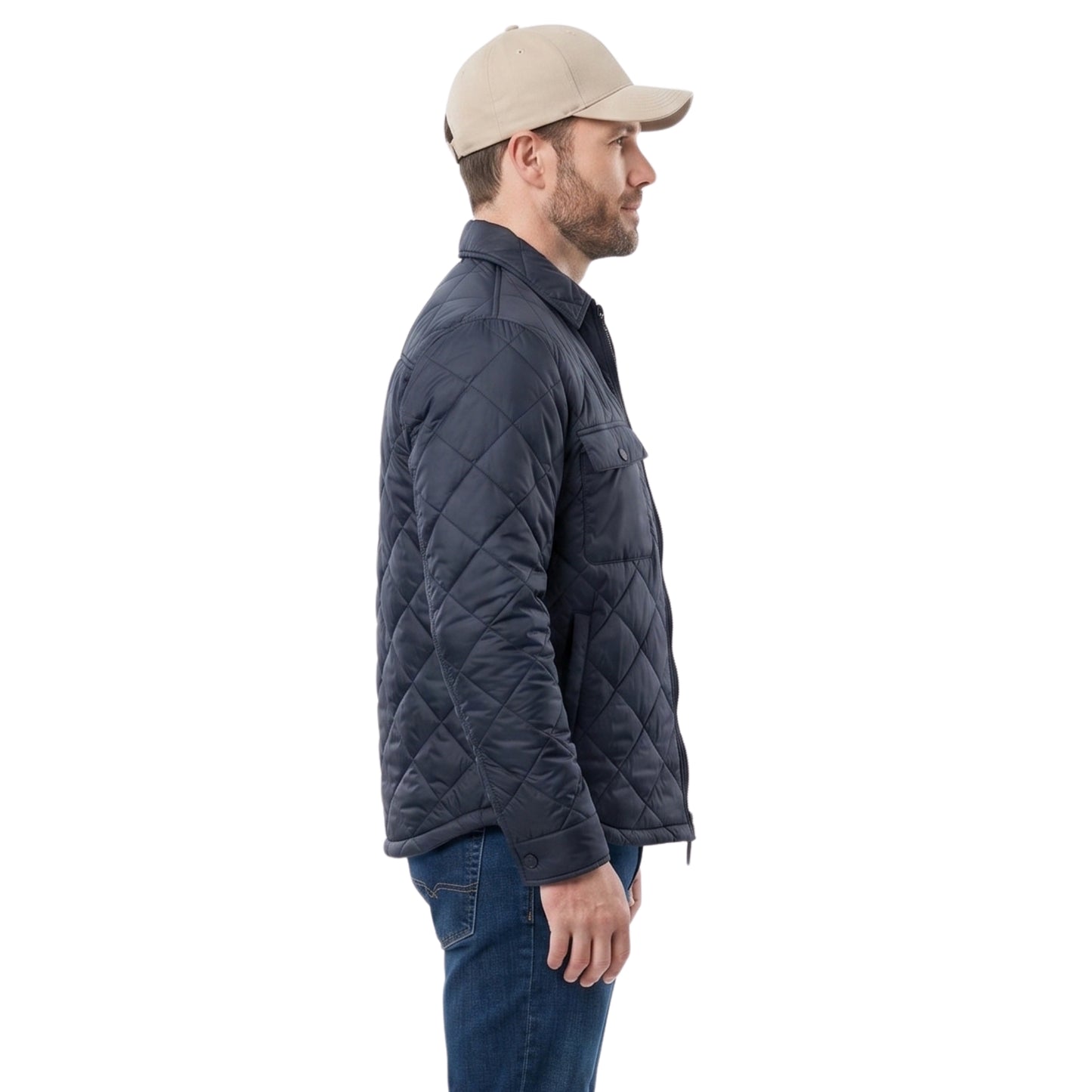 Movie Notes of Autumn Luke Macfarlane Blue Jacket Shop Now
