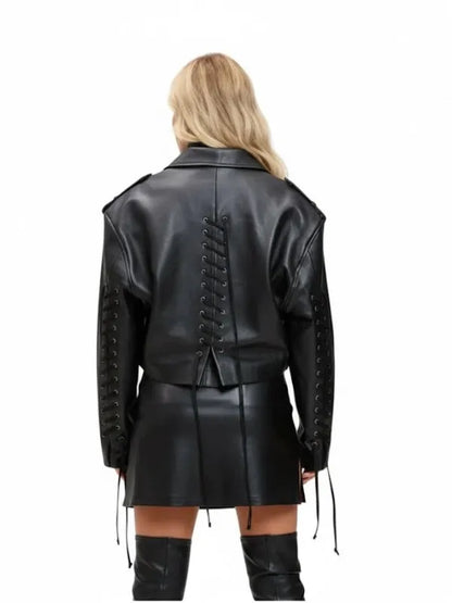 Oversized Biker Jacket