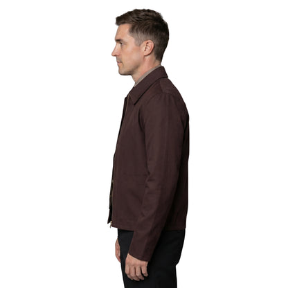 Phil Dunster Celebrity Inspired Brown Jacket HBO Max Look