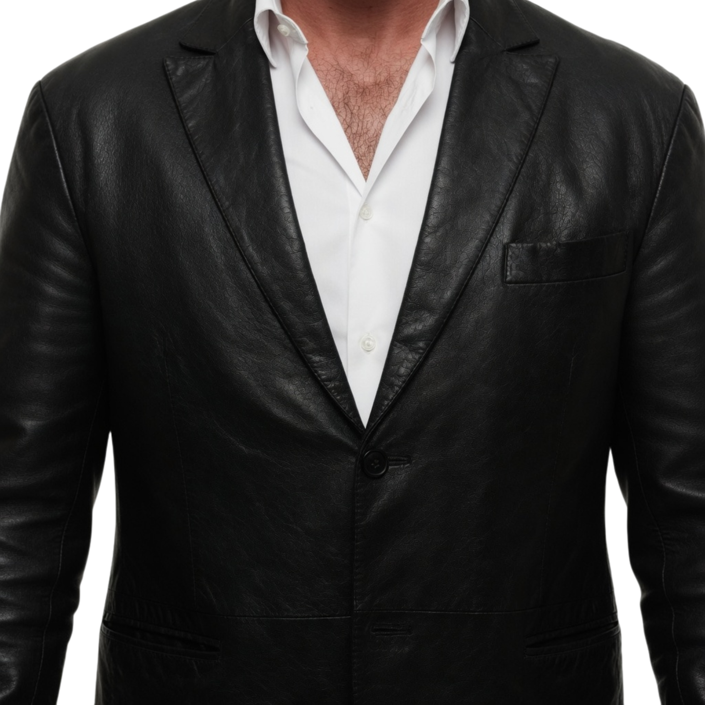 Prisoners of the Ghost land Nicolas Cage Black Leather Suit Jacket Buy Now