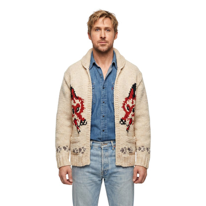 Project Hail Mary Ryan Gosling Wolf Cardigan