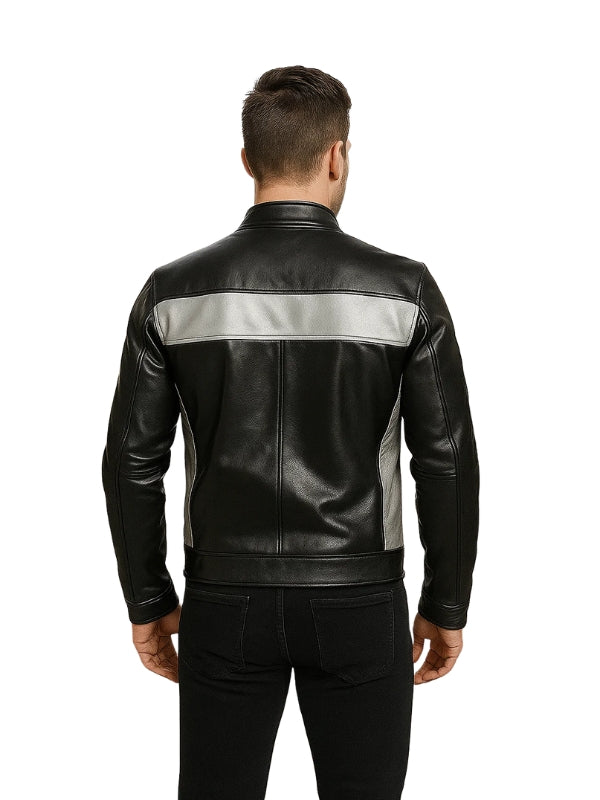 Randolf Motorcycle Leather Jacket