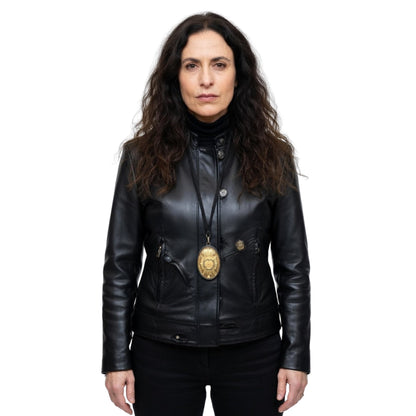 Raquel Murillo Berlin Leather Jacket