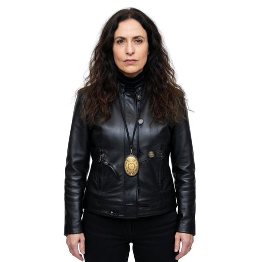 Raquel Murillo Berlin Leather Jacket