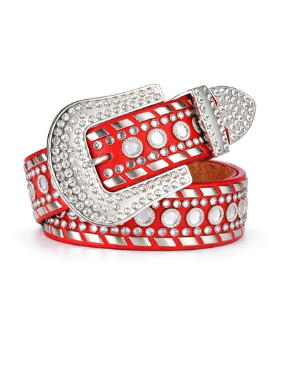 Bling Leather Belt