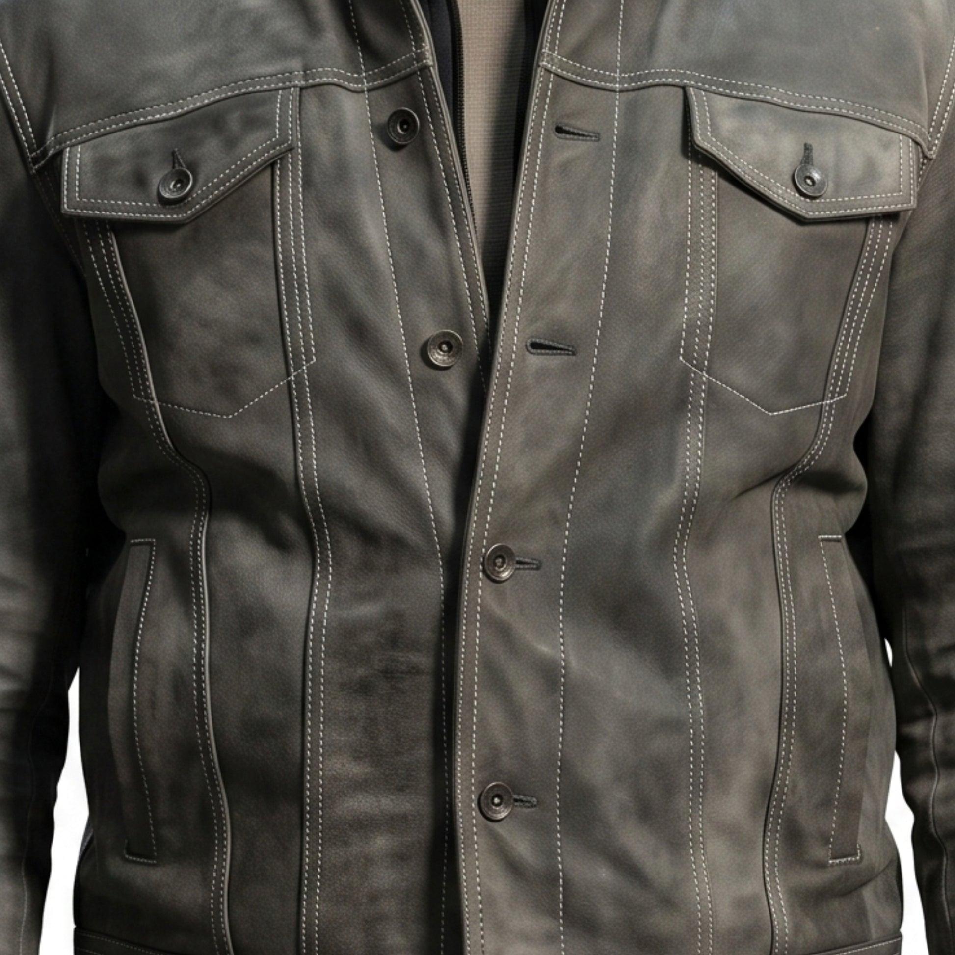 Reggie Franklin The Boys 2026 Suede Leather Jacket