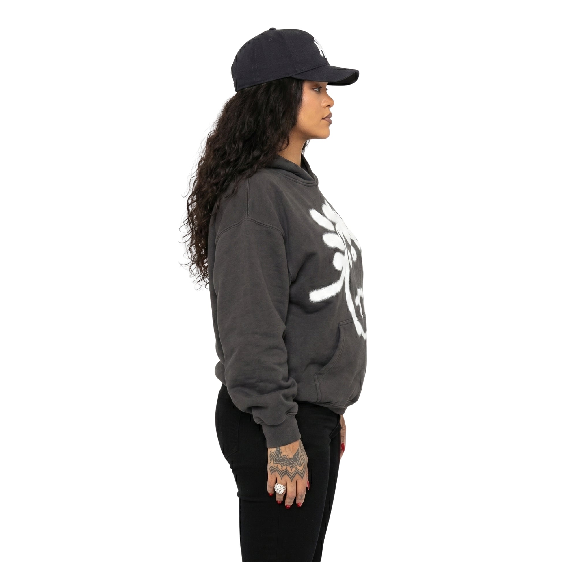 Rihanna BadGalRiri Black Hoodie Shop Now 