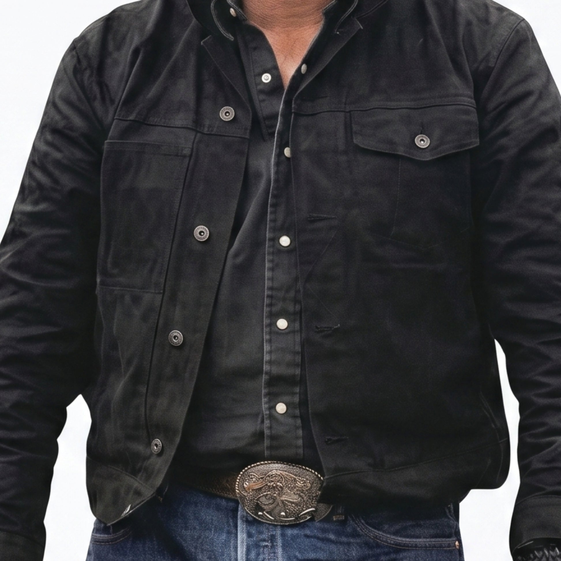 Rip Wheeler Classic Black Western Jacket