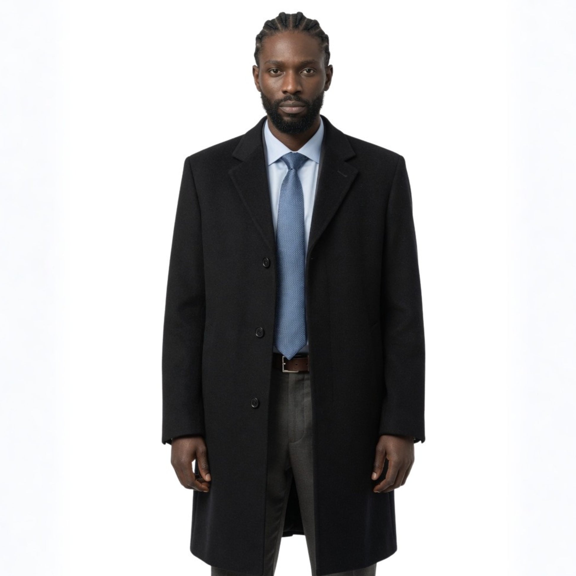 Rob Peace 2024 Jay Will Black Trench Coat