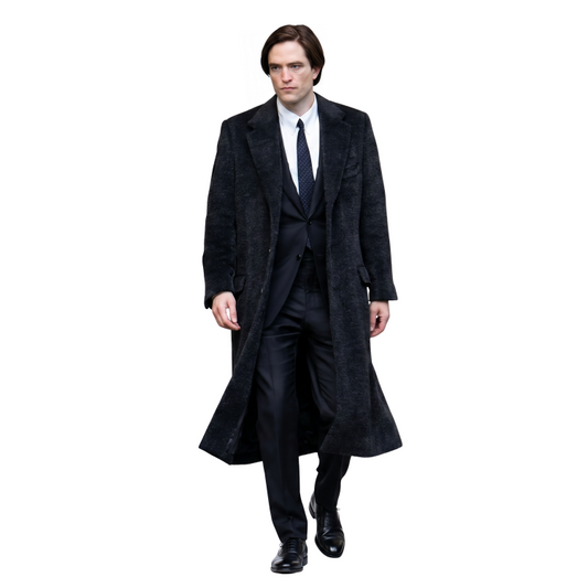 Robert Pattinson The Batman 2022 Black Long Coat