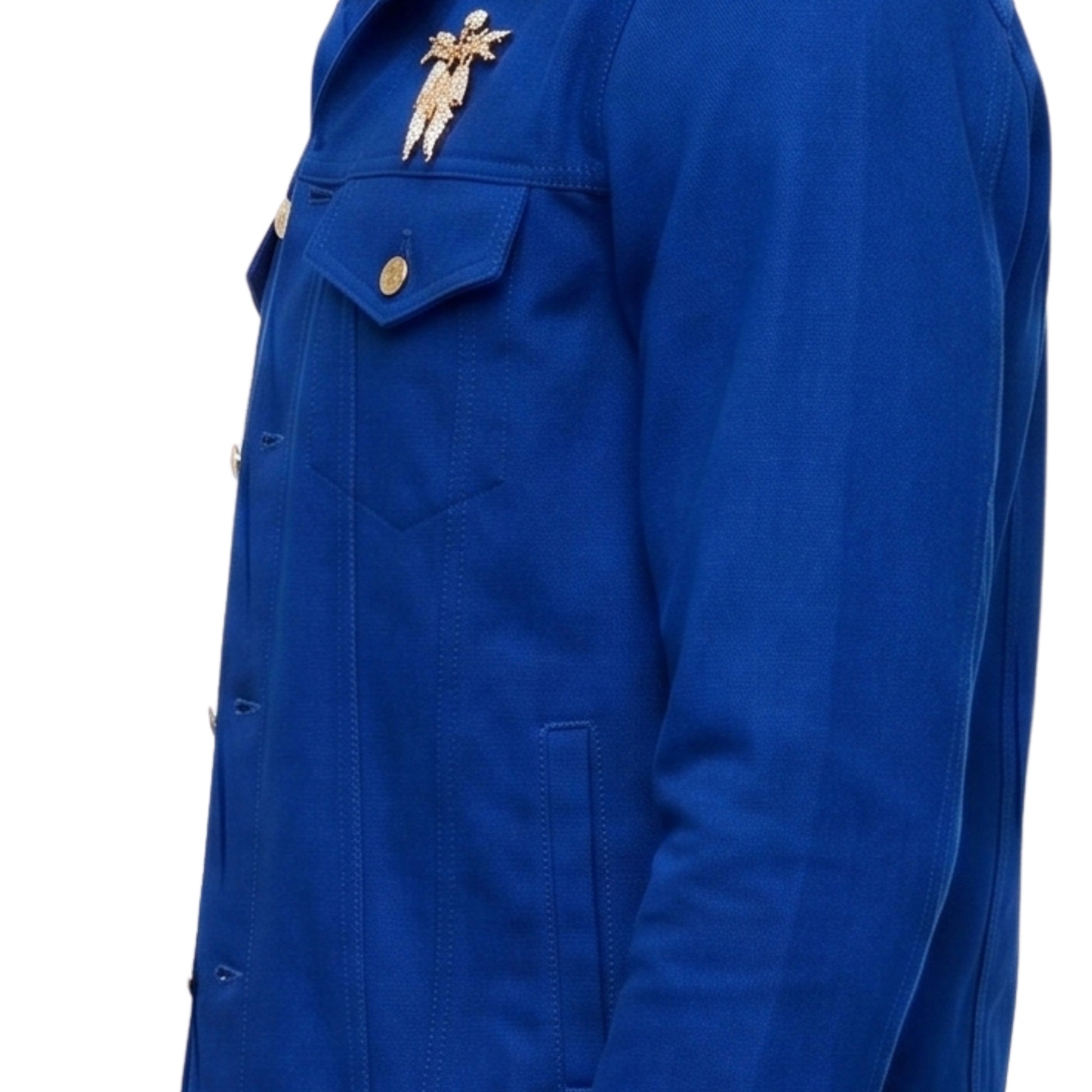 Russell Westbrook Custom Blue Met Gala Jacket