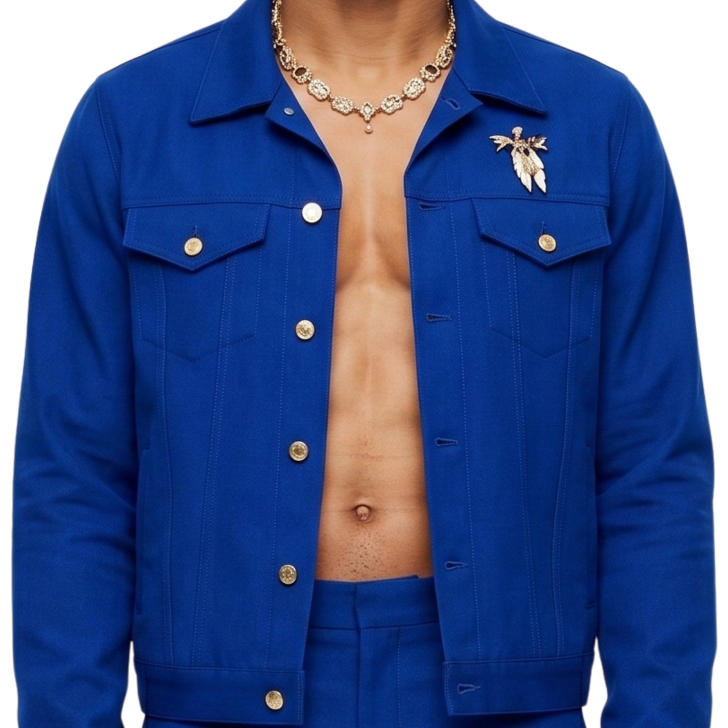 Russell Westbrook Met Gala Blue Tailored Jacket 2026