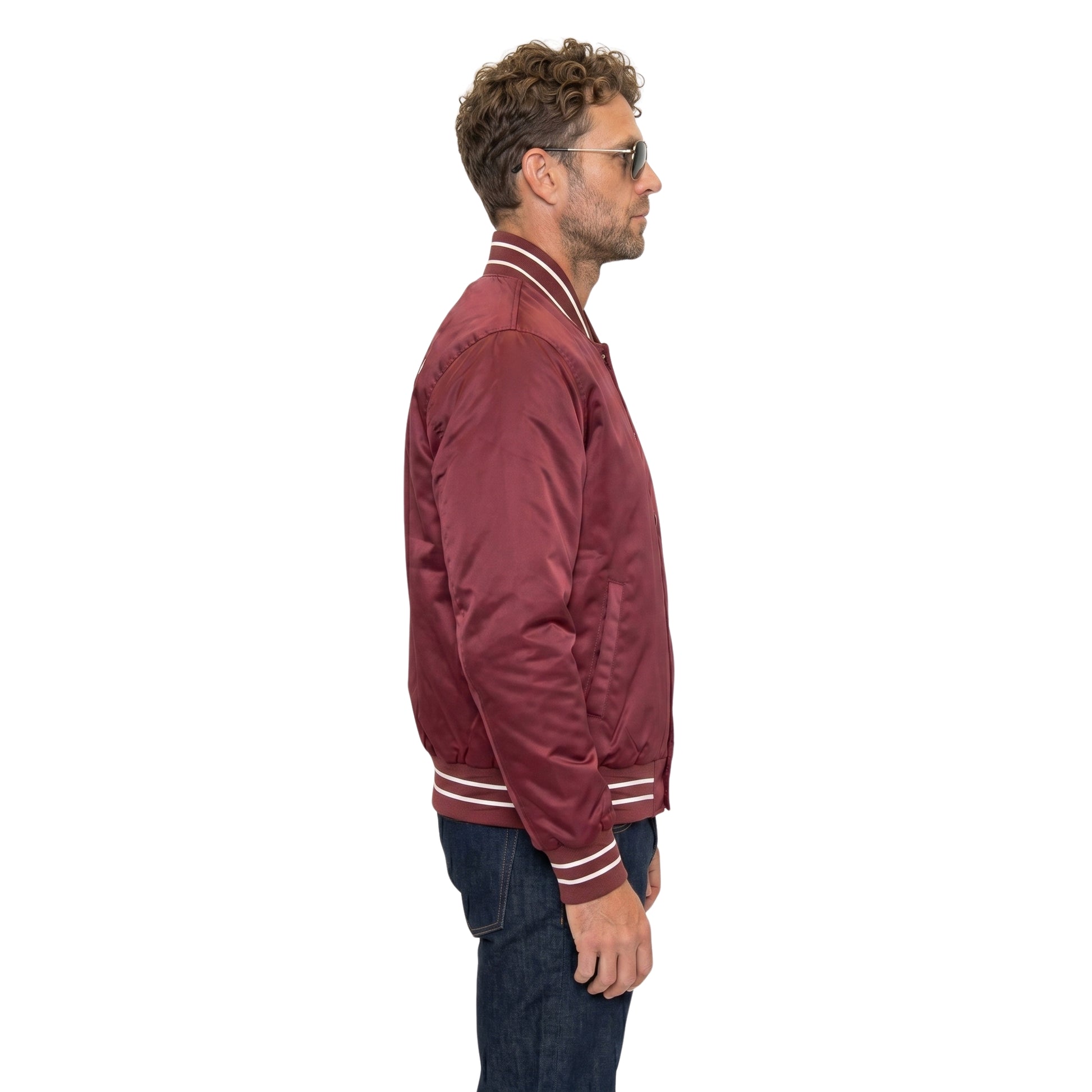 Ryan Phillippe Philadelphia Phillies Satin Varsity Jacket 2026