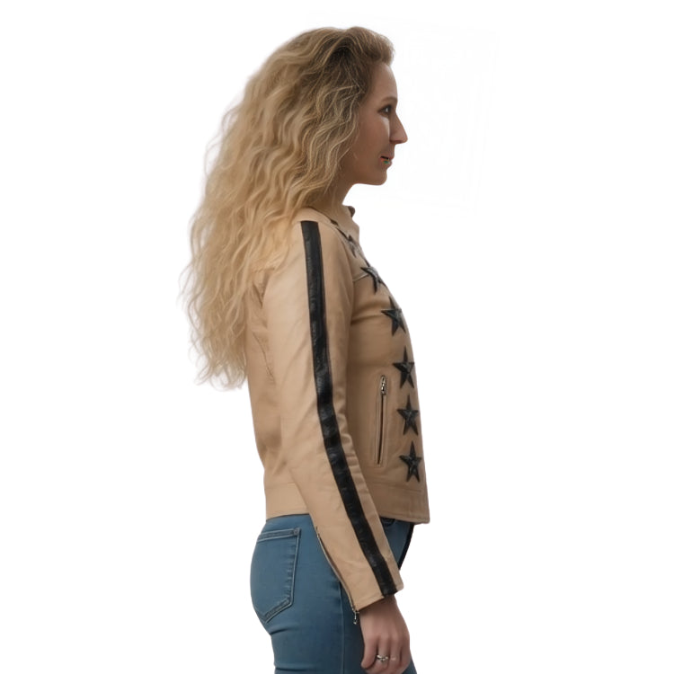 S01 Layna Pretty Hard Cases Leather Jacket