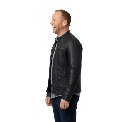 Sale Live On Danny Reagan Blue Bloods S013 Black Leather Jacket