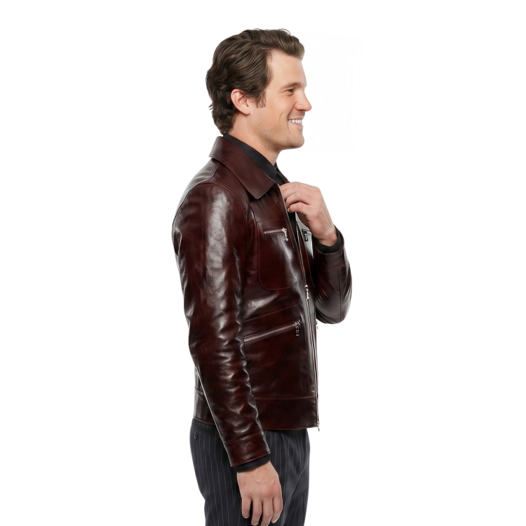 Sale Live On Jake Picking Top Gun Maverick 2022 Maroon Jacket