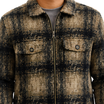 Sale Live On Ned Leeds Spider-Man BND Plaid Wool Blend Jacket