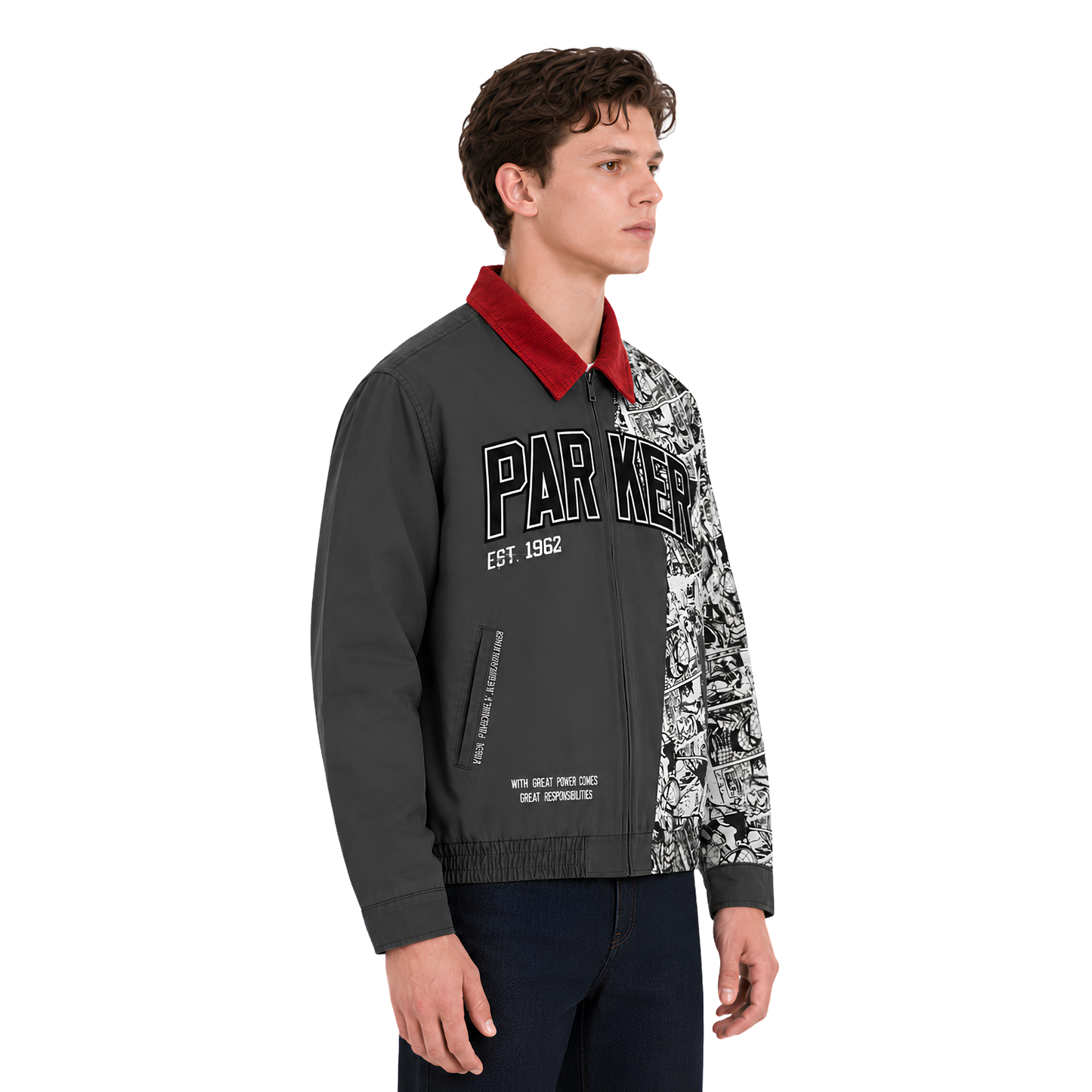 Sale Live On Spider-Man Brand New Day Peter Parker Casual Jacket