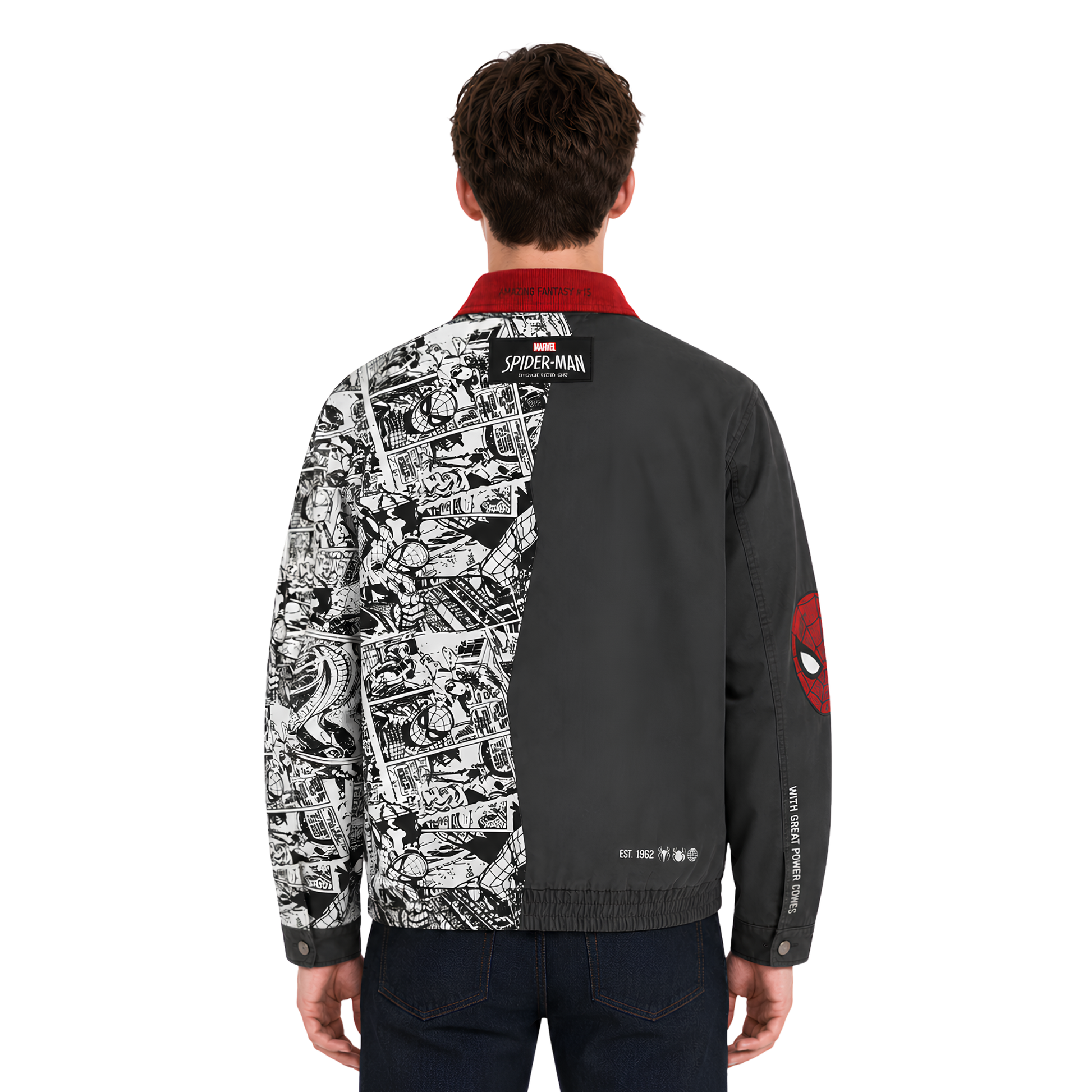 Sale Live On Spider-Man Brand New Day Peter Parker Casual Jacket Today