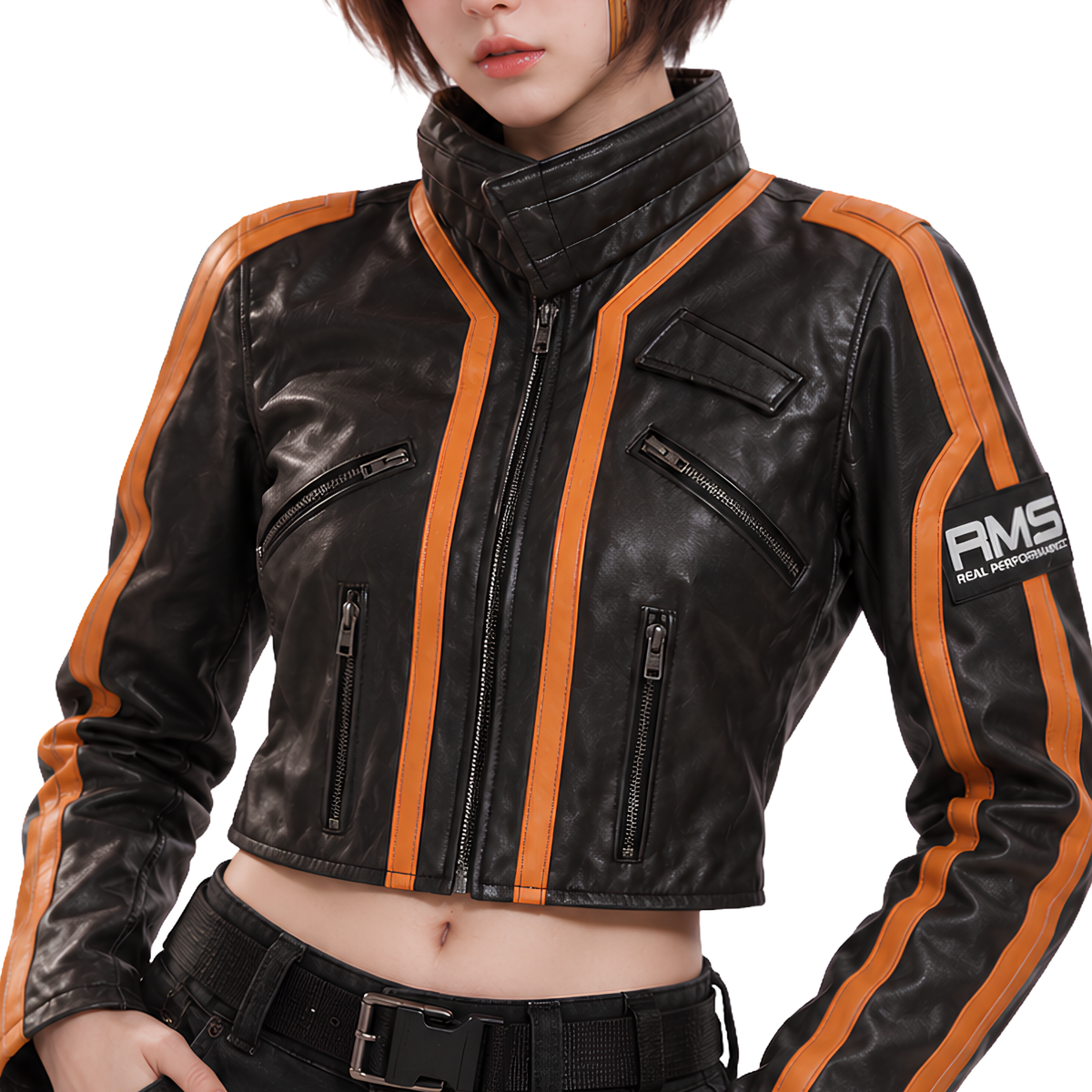 Sale Live On The Cyberpunk 2077 Syn Leather Jacket
