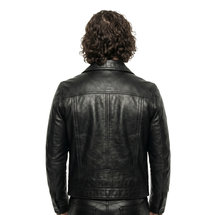 Sale Live On The Kraven the Hunter Black Jacket