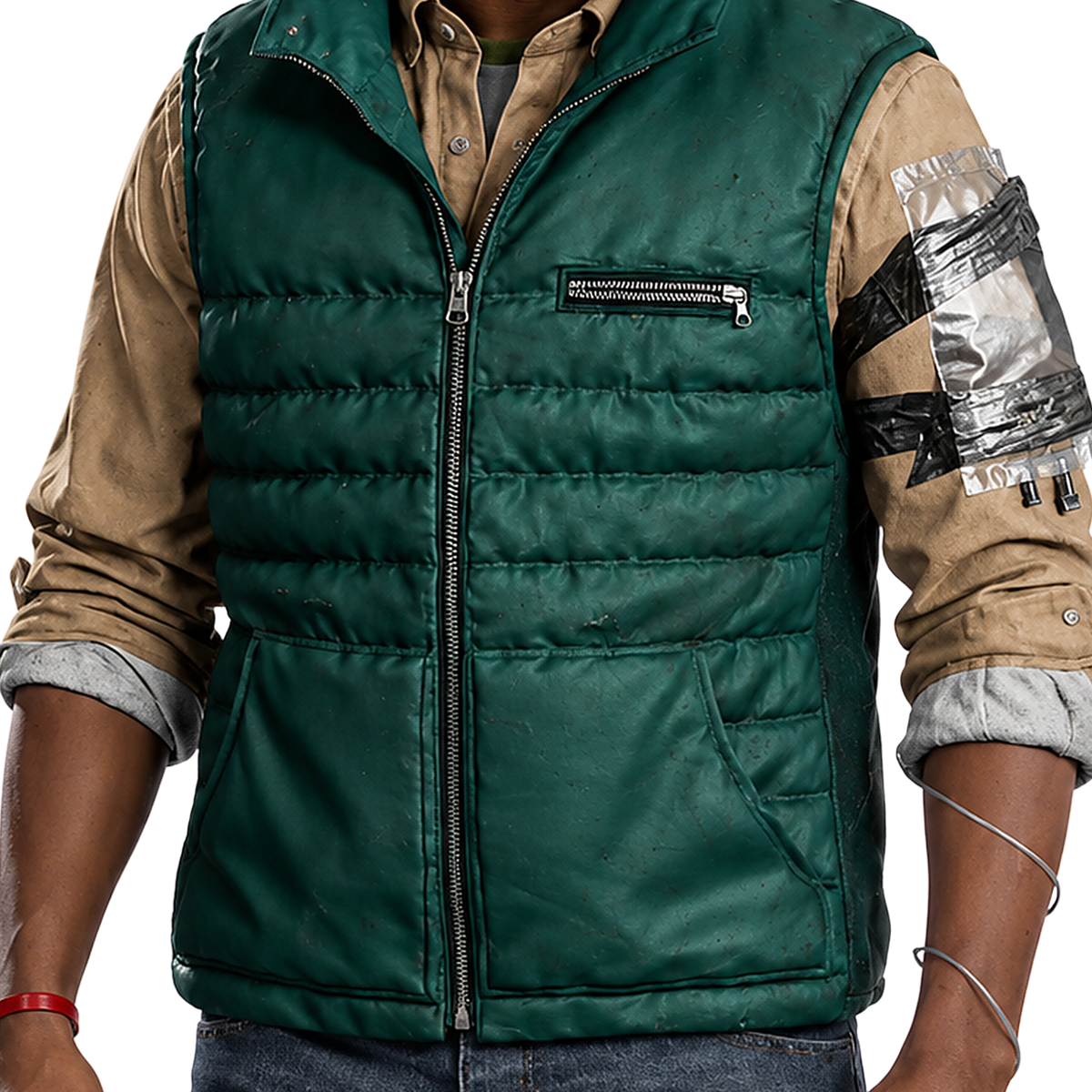 Sale Live on Silent Hill Townfall Survival Horror Green Utility Vest