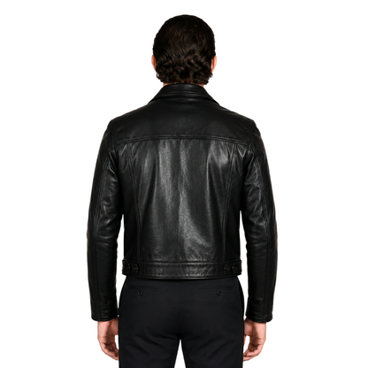 Sale On Tom Holland Black Leather Jacket Today