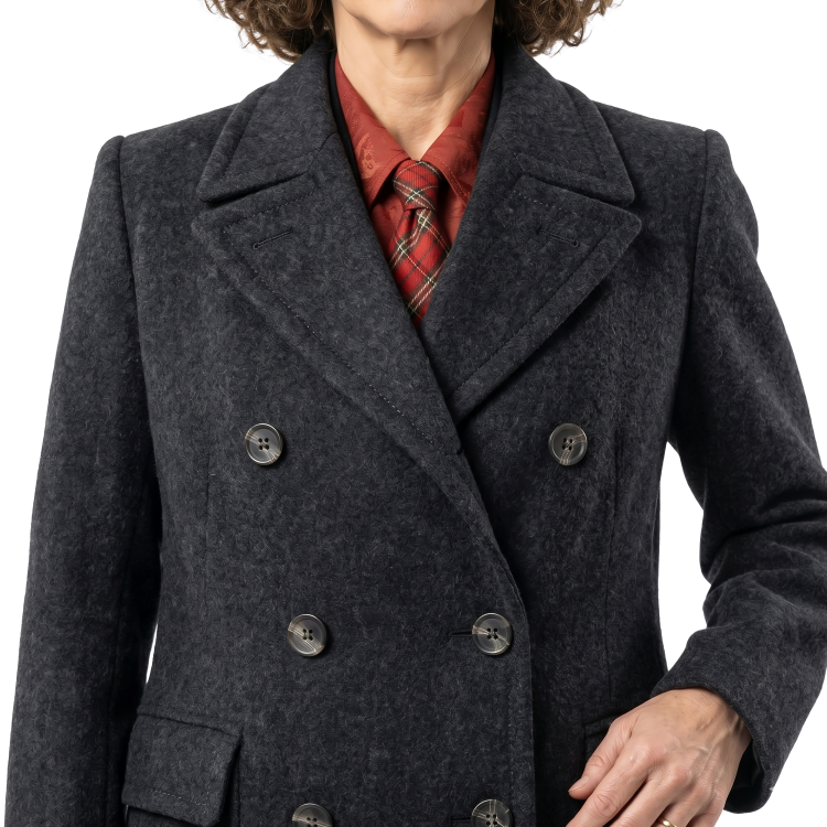 Sale on The Minnie Driver Talking Mongoose Anne Black Coat Today