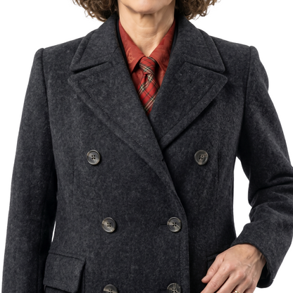 Sale on The Minnie Driver Talking Mongoose Anne Black Coat Today