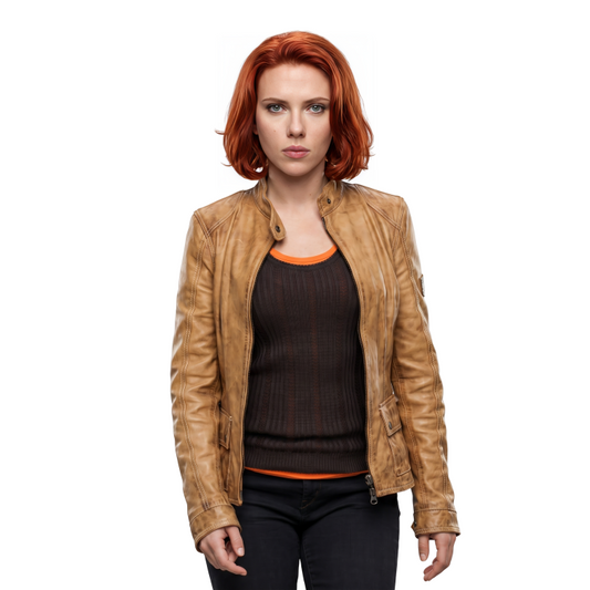 Scarlett Johansson Avengers Natasha Romanoff Jacket