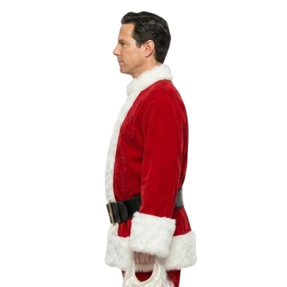 Scott Wolf Christmas Movie Red Long Coat
