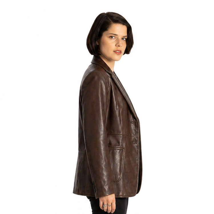 Scream-2-Sidney-Prescott-Leather-Coat-Brown