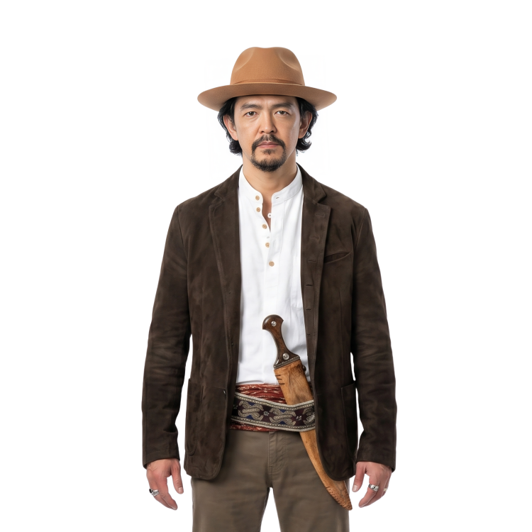 Shop The Afterparty Season 2 John Cho Brown Blazer