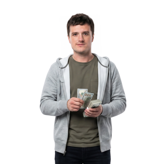 Shop The Josh Hutcherson 57 Seconds Grey Hoodie