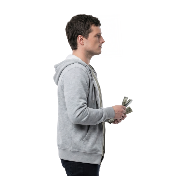 Shop The Josh Hutcherson 57 Seconds Grey Hoodie Today