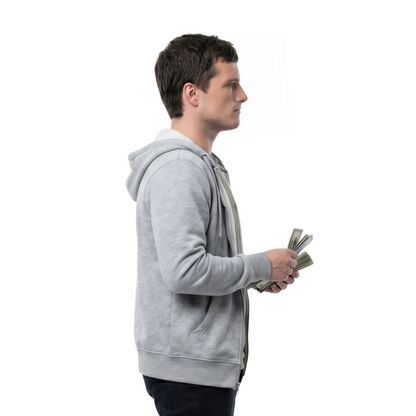 Shop The Josh Hutcherson 57 Seconds Grey Hoodie Today