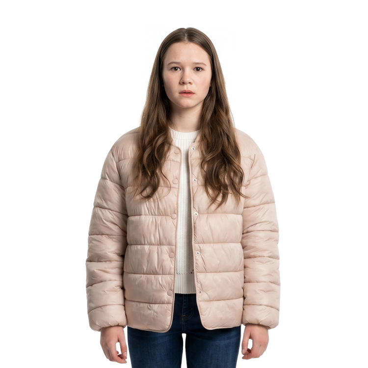 Shop The Juliette Hawk Mystery on Mistletoe Lane Puffer Jacket
